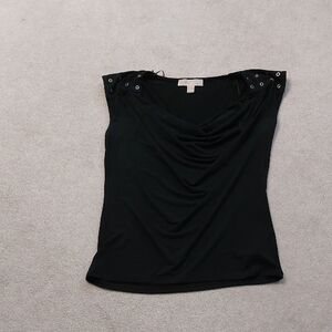 MICHAEL KORS Elegant Black Women's Top